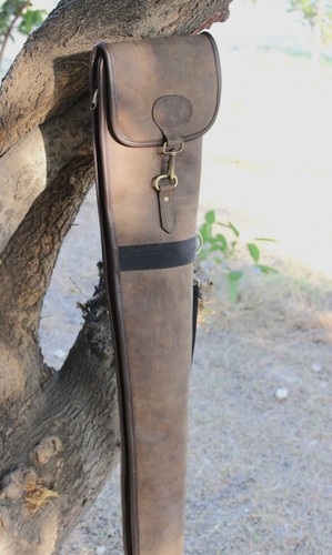 Gun slip leather shotgun - slip,