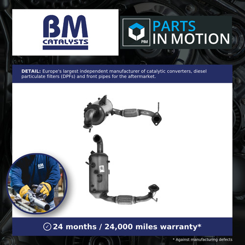 Catalytic converter with dpf - catalytic,