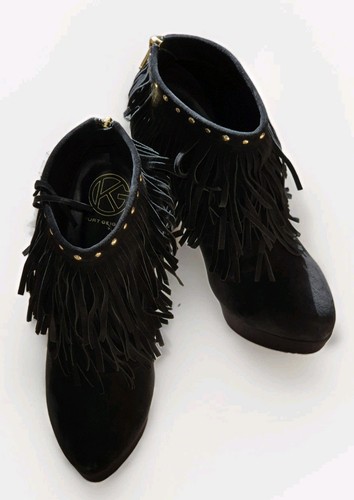 Kurt geiger ankle boots tassel - geiger,