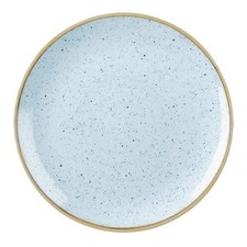 Churchill Stonecast Coupe Plate Duck Egg Blue 20CM