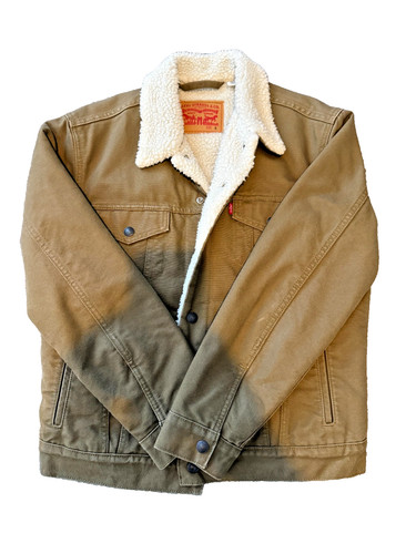 Levi sherpa trucker jacket - sherpa,