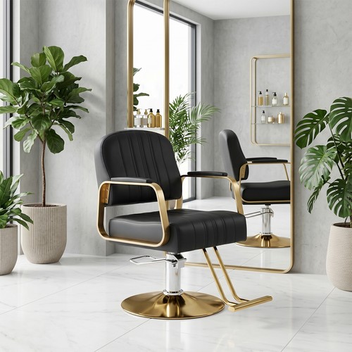 Salon barber chair - chair, height