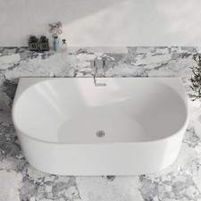 Modern Back to Wall Bath Tub
