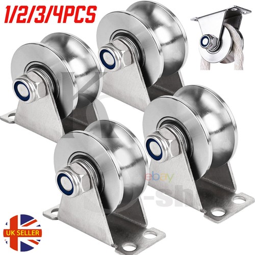 4pcs type pulley block - 1-4pcs, u-type