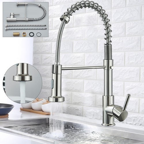 Kitchen sink mixer - sink, pull