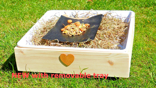 Forage box wooden with - box,