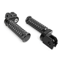 For Honda VFR 800 19 20 21 Lower 25mm Rider Foot Pegs POLE Black