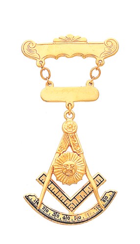 Masonic past master jewel new - master,