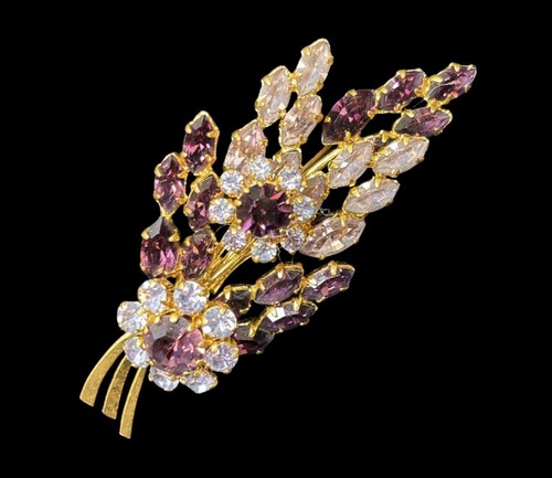 Vintage 1950s amethyst - vintage, purple