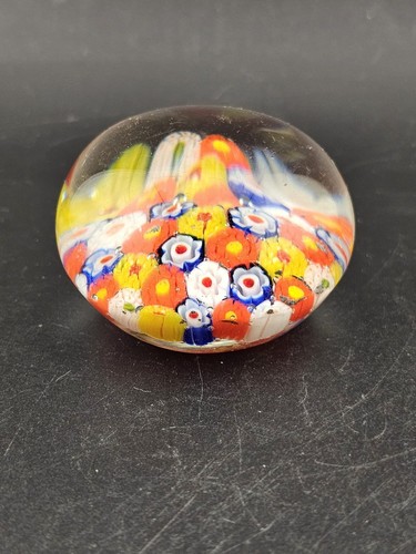 Vintage millefiori paperweight - vintage,
