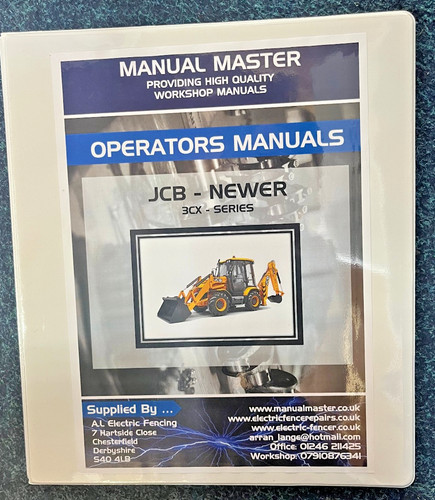 Jcb operators manual - jcb,