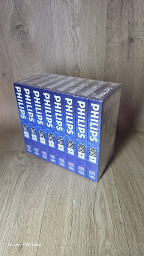 Sealed lot philips hg 240 - lot, 8