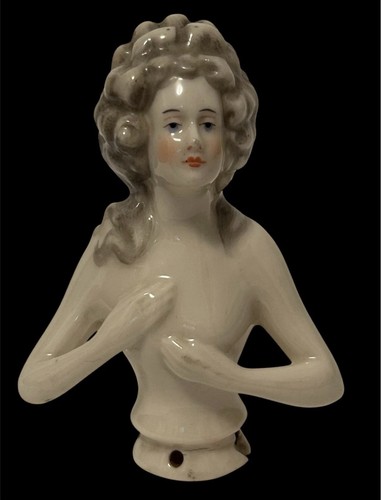 Porcelain boudoir bust - porcelain,