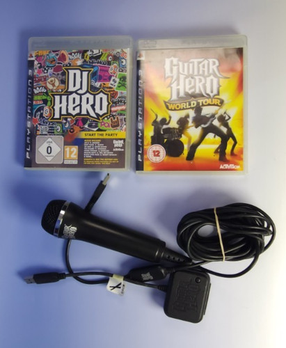 Ps3 guitar hero bundle drum - bundle,