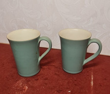 Denby Manor Green Mug x 2