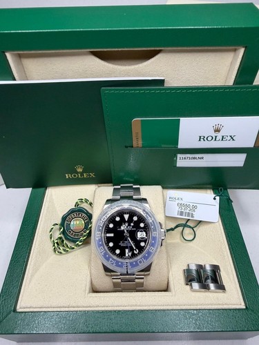 Rolex gmt master batman - rolex,