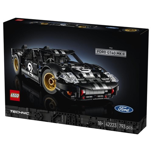 Lego technic ford gt40 mkii - technic,