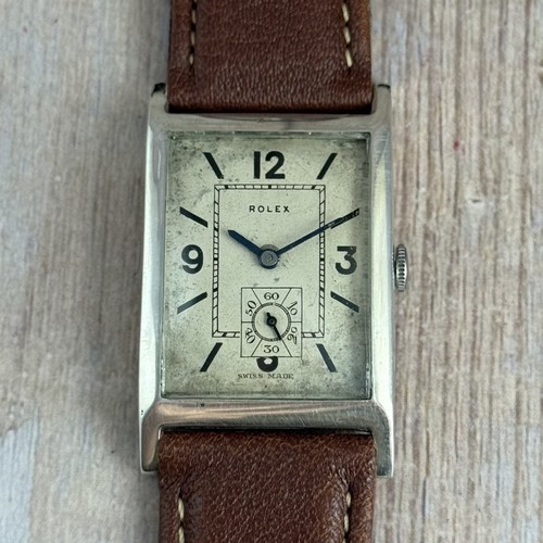 1930s rolex prince jumbo tank - rolex,