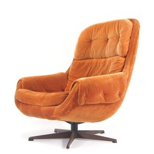 Retro Vintage Danish Swivel