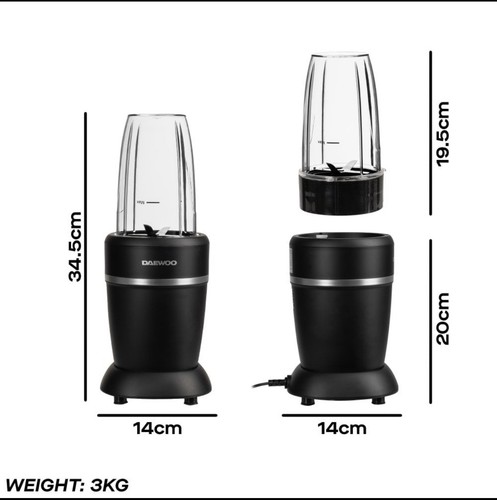 Daewoo 750w samurai ultrablend - 750w,