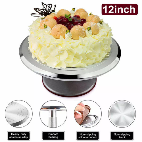 Revolving cake stand - 12",
