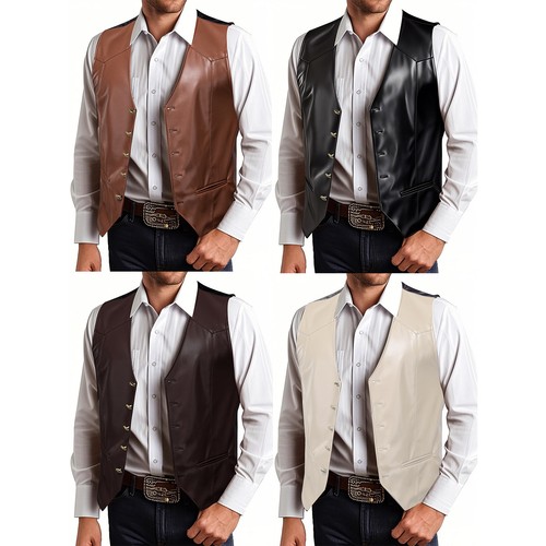5xl mens leather - pu,
