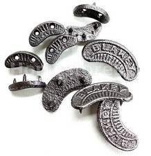 SEGS STEEL SHOE BOOT PROTECTOR PLATE REPAIR TOE HEEL SOLE COBBLER STUD HAMMER ON