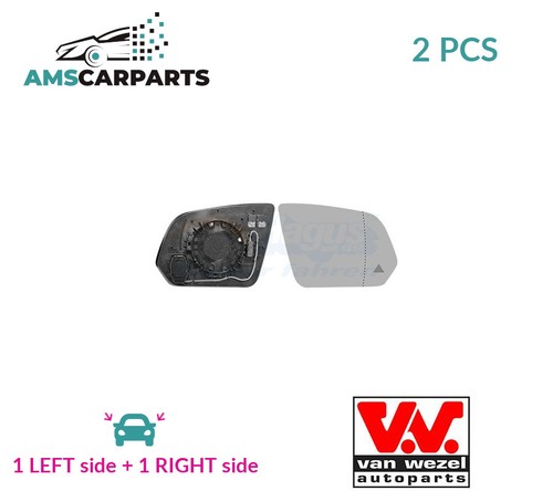 Rear view mirror glass - rear,