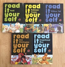 5 Vintage Ladybird Books Read