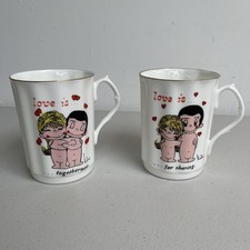 Vintage Kim Casali Mugs R W
