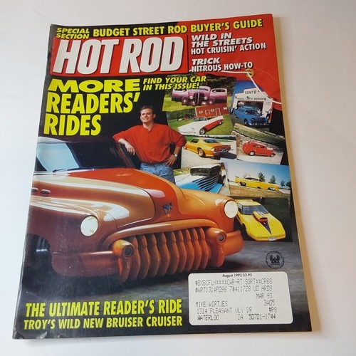 Hot rod magazine - hot, 1992