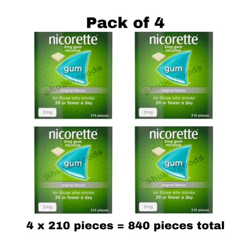 Nicorette original 2mg gum - x,
