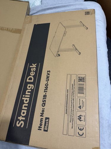 Standing desk with - desk, dual
