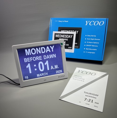 Large dementia alarm clock - dementia,