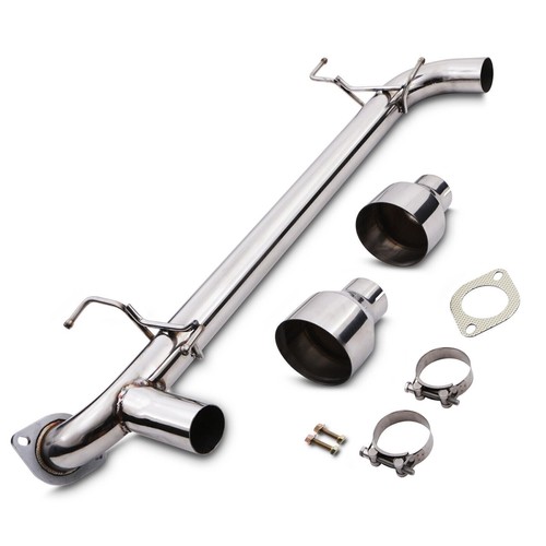 Stainless exhaust silencer - stainless,