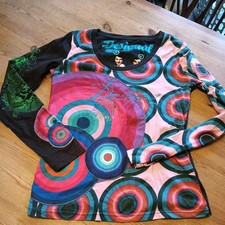 Desigual Top Women's Circles