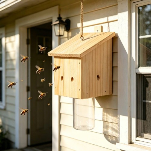 Carpenter bee trap - carpenter,