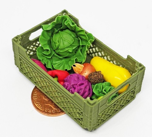 Dolls house vegetable - house,