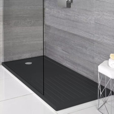 Hudson Reed Grey Slate Walk-In