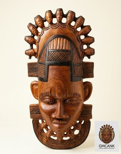 Vintage african solid - vintage, wood