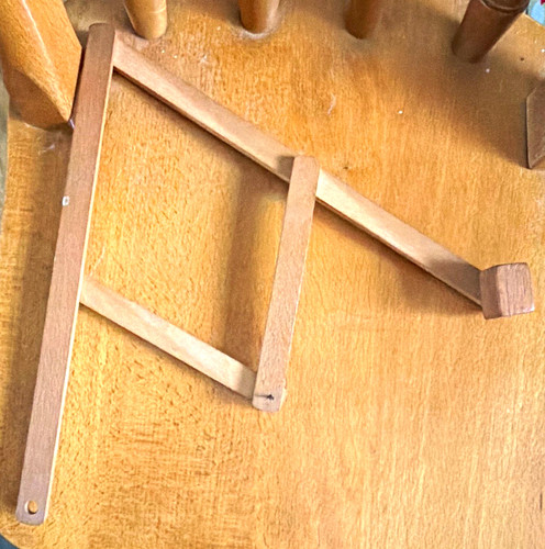 Vintage wooden pantograph