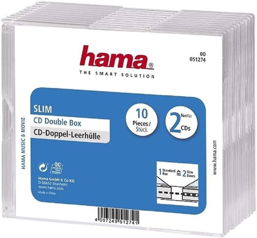 Hama 51274 slim - slim, cd