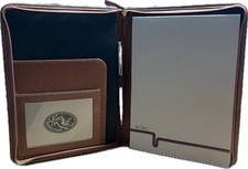 Vtg Underwood Tan Leather