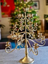 Solid Brass Vintage Candelabra