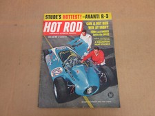Hot rod magazine june - magazine, 1963