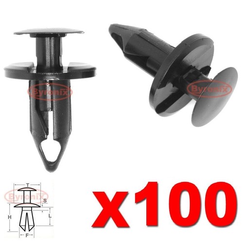 Atv trim clips honda trx - honda,