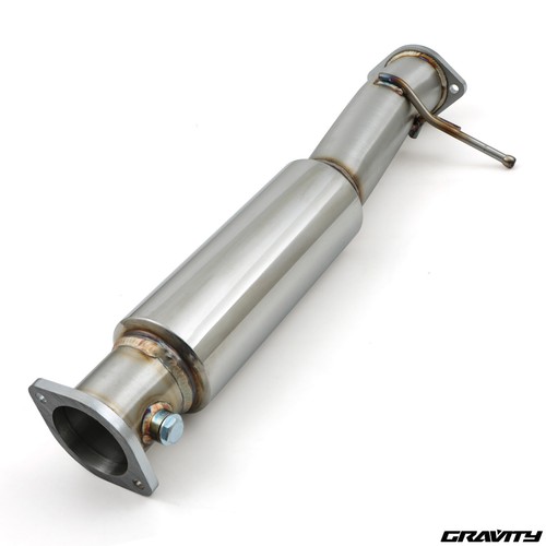 Silenced stainless exhaust - 3",