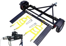 EZ Haul Stand Up Car Tow Dolly