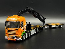 Scania highline flatbed truck