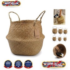 Natural Woven Seagrass Basket